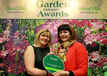 Radharc Landscaping receives Bord Bia Quality Award for excellence in landscape operations.