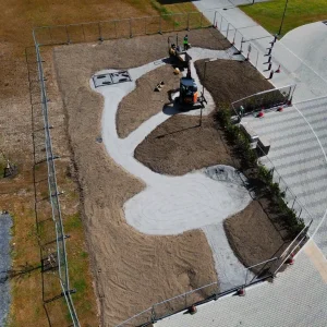 Sensory Garden in Progress Sensory Garden in Progress